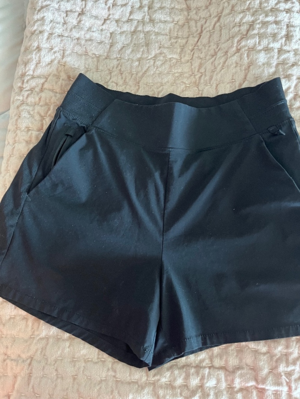 Black Athleta shorts